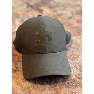 Under Armour Gray Iso-Chill Solid Baseball Cap LG Men